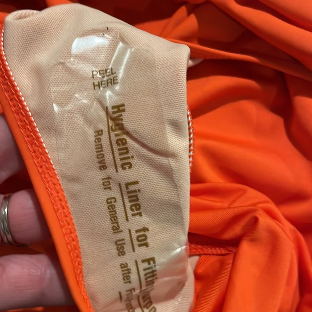 NWOT  Old Navy Side Tie Swim dress Size 3X -Color  Warm Sunset.